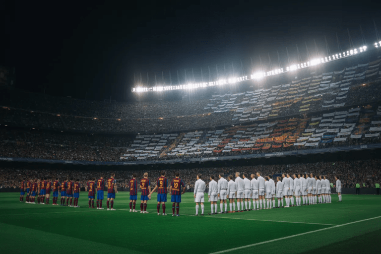 FC Barcelona vs Real Madrid Lineups