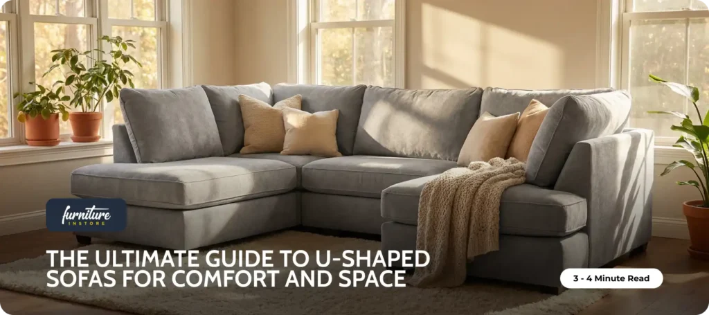 The Ultimate Guide to U-Shaped Sofas for Comfort and Space
