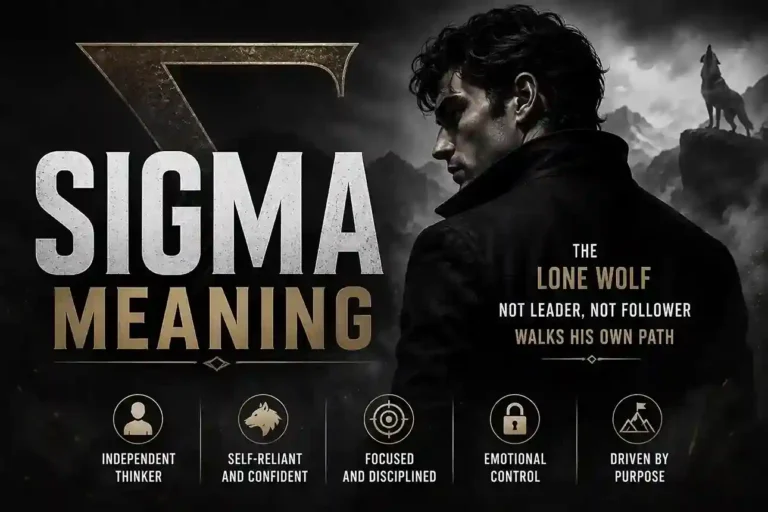 Sigma Meaning