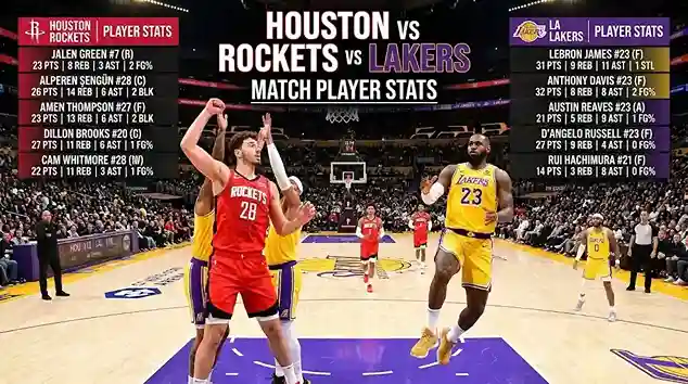 Houston Rockets vs Lakers Match Player Stats: What Do the Numbers Really Say?